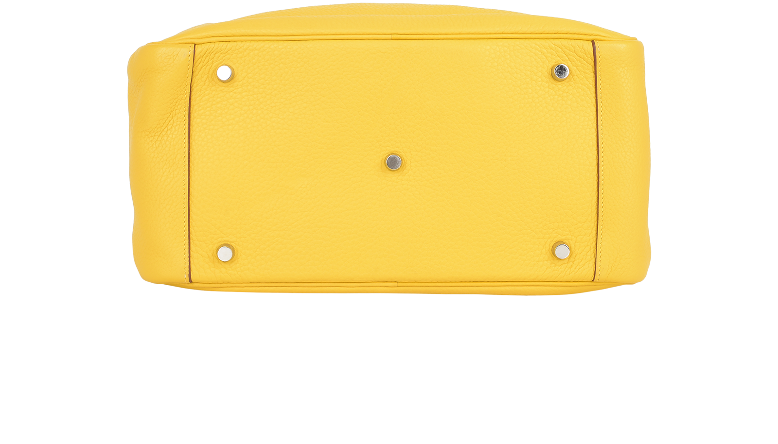 Lindy 34 In Clemence Soleil Plain, &pound;2,500, Handbags, Yellow, Leather, Top view